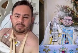 Padre sofre acidente de carro em Goiás e cita livramento: ‘Nossa Senhora me protegeu mais uma vez’