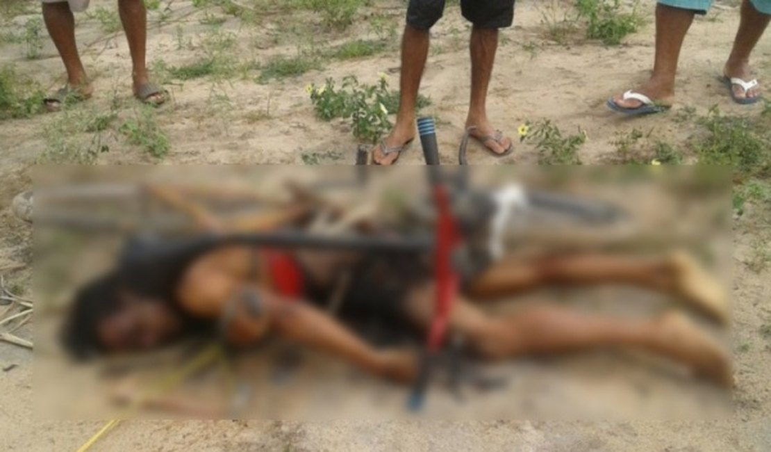 População encontra corpo espancado, enforcado e queimado em Coruripe