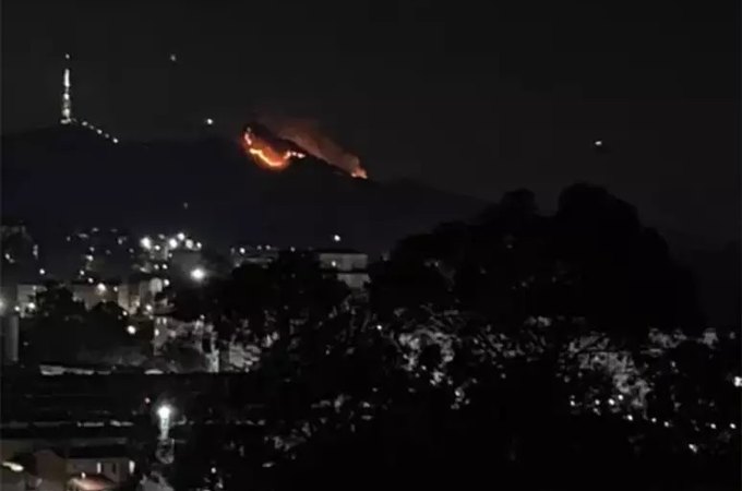 Incêndio atinge Pico do Jaraguá, ponto mais alto da cidade de SP