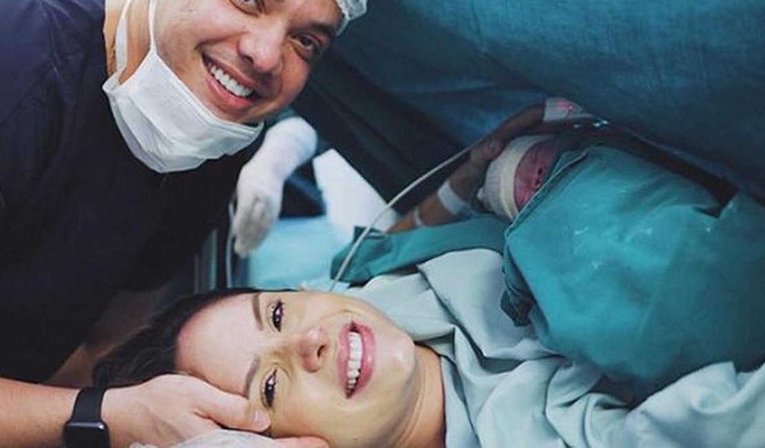 Nasce Dom, terceiro filho do cantor Wesley Safadão