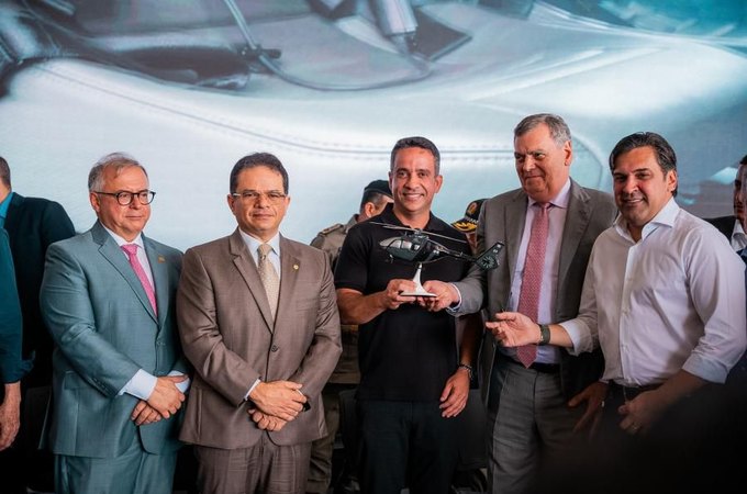 Emenda de Isnaldo Bulhões garante helicóptero de última geração para a Segurança Pública de Alagoas