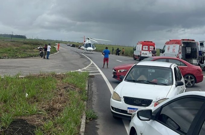 Capotamento deixa um morto e três feridos na AL-220, em São Miguel dos Campos