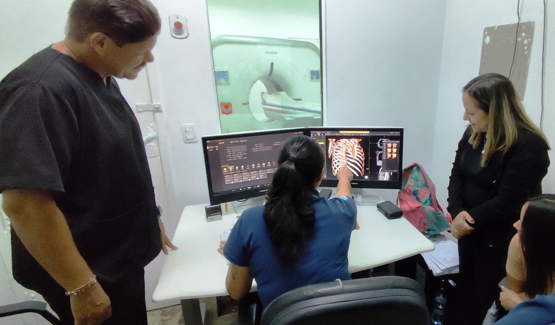 Hospital de Emergência do Agreste passa a contar com tomógrafo com Inteligência Artificial