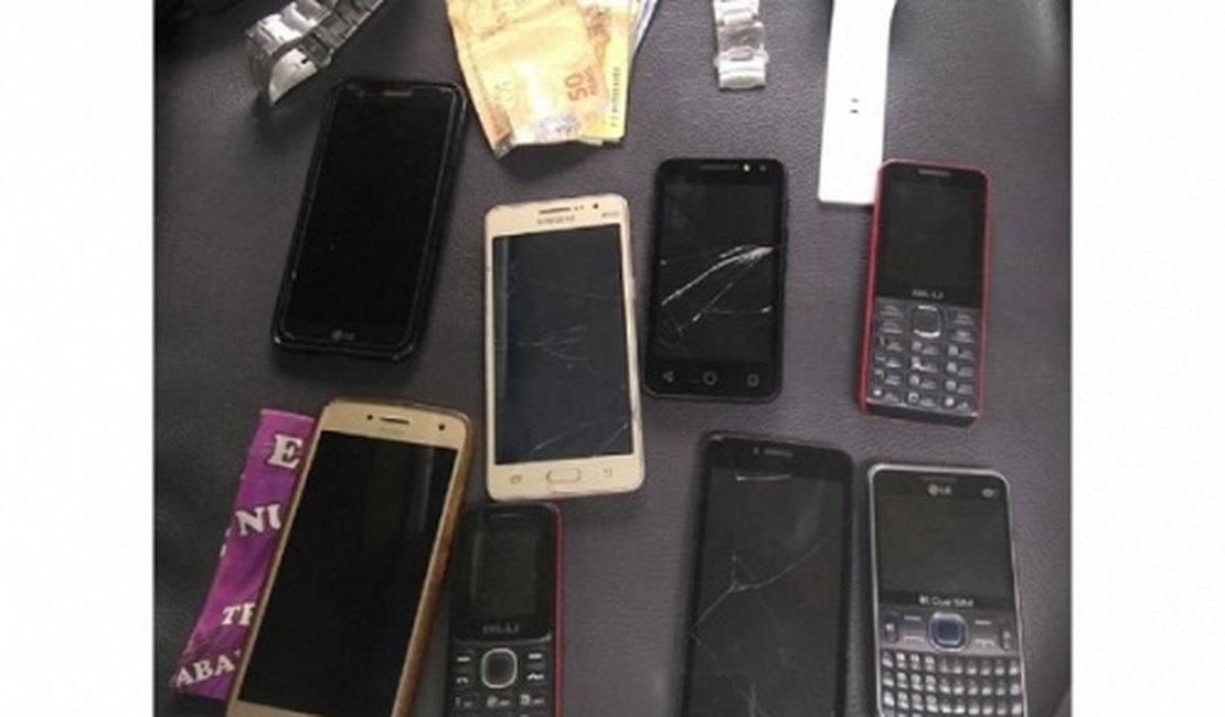 Polícia Militar prende suspeito de assalto a van e recupera oito aparelhos celulares
