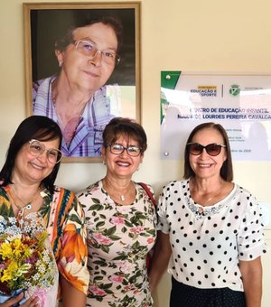 Centro de Educação Infantil Maria de Lourdes Pereira Cavalcante é inaugurado em Arapiraca