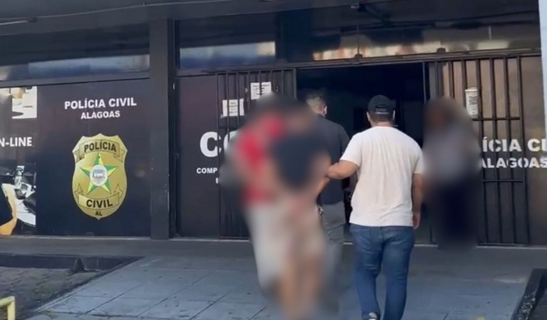 Polícia Civil prende dois homens por furto e receptação de celulares em Maceió
