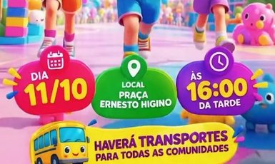 Prefeitura prepara domingo especial para as crianças com o “Coité Kids”