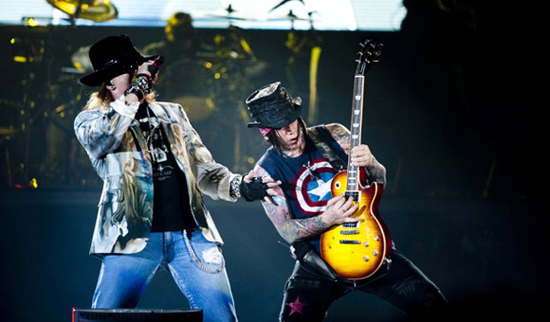 Guns N’Roses fará show em Recife e Fortaleza em abril