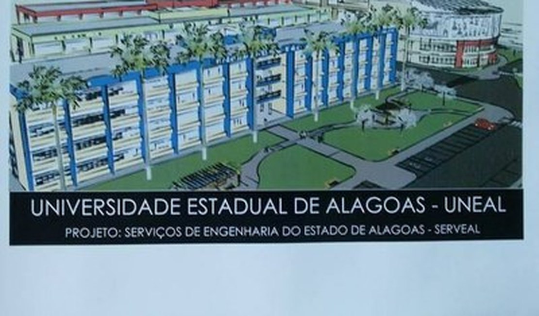 Reunião avalia projeto arquitetônico do novo prédio da Uneal em Arapiraca