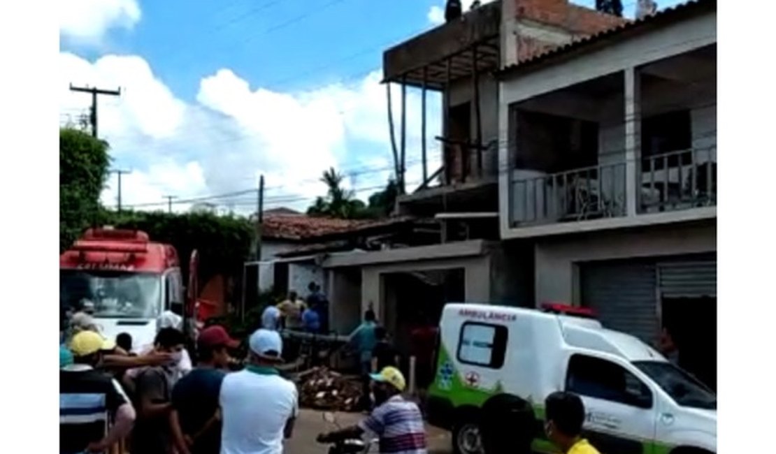 Vídeo. Homem morre após sofrer descarga elétrica em construção, no Agreste