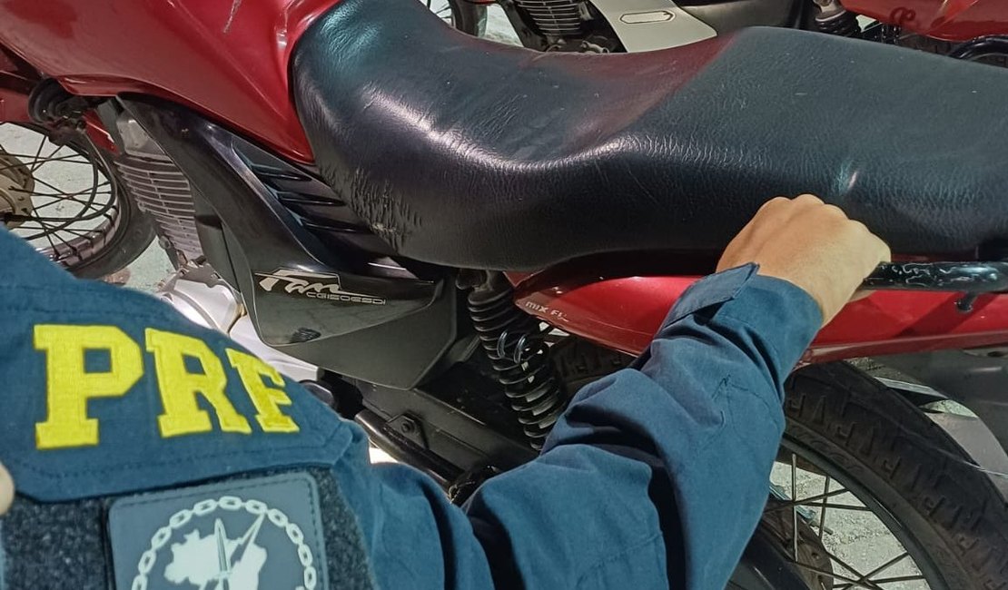 PRF identifica duas motocicletas com sinais de adulteração no interior de Alagoas