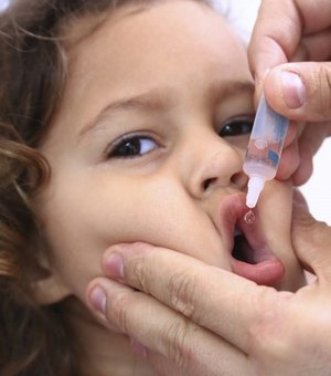 Dia D de vacinação contra poliomielite neste sábado em diversos pontos de Arapiraca