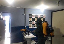 Prevenção a covid-19: delegacias e viaturas do Agreste são desinfectadas