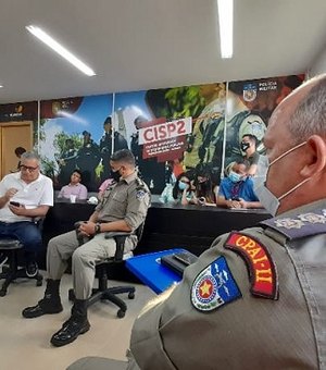 Gestores da Segurança Pública discutem estratégias durante Mesa de Situação em Palmeira dos Índios