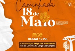 Prefeitura de Penedo realiza caminhada de Combate ao Abuso e à Exploração Sexual contra Crianças e Adolescentes