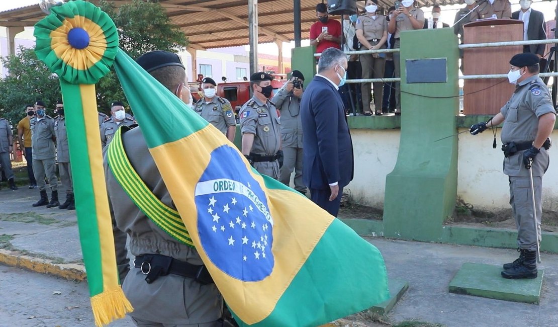Tenente-coronel Eliezer Lisboa assume o comando do 3º Batalhão da PM, em Arapiraca