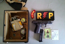 PM apreende arma de fogo em assentamento de Delmiro Gouveia