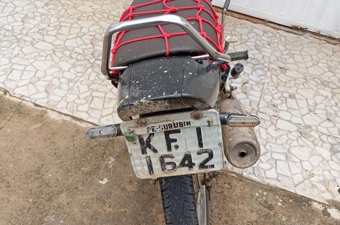 Polícia Militar prende homem com motocicleta adulterada em Ibateguara