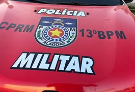 13° BPM prende homem acusado de agredir o próprio pai no Feitosa