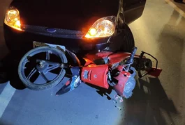 Motociclista é atingido por carro ao fazer retorno na AL-220