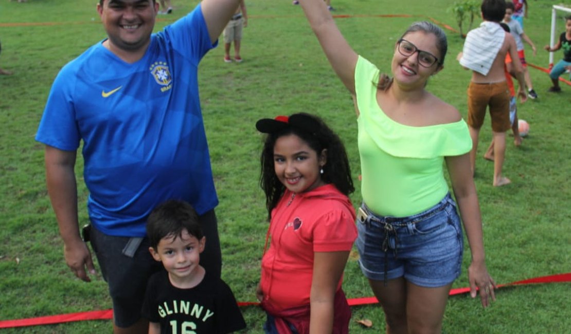 Projeto #vemprobosque leva famílias para uma tarde de lazer ao ar livre