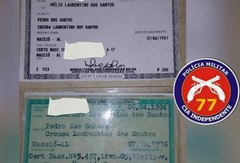 Alagoano é detido na Bahia após agredir ex-namorada e por falsidade ideológica