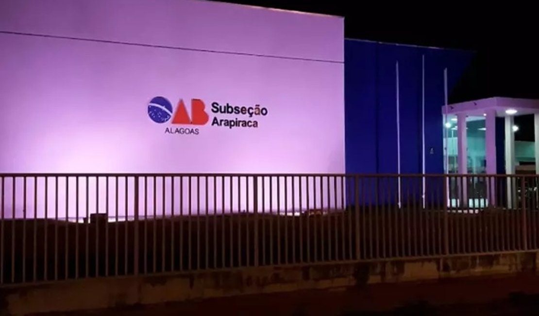 OAB Arapiraca acompanha denúncia de advogada ameaçada de morte por cobrança de honorários