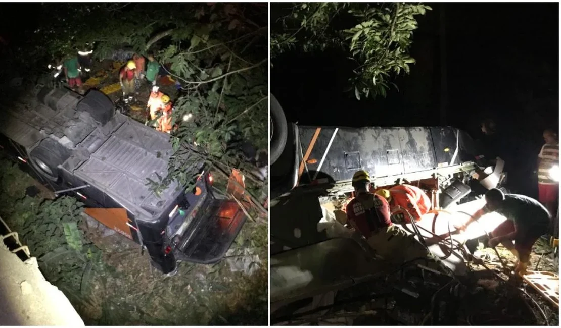 Acidente com ônibus de time de futebol sub-20 deixa ao menos 5 mortos e 28 feridos em MG