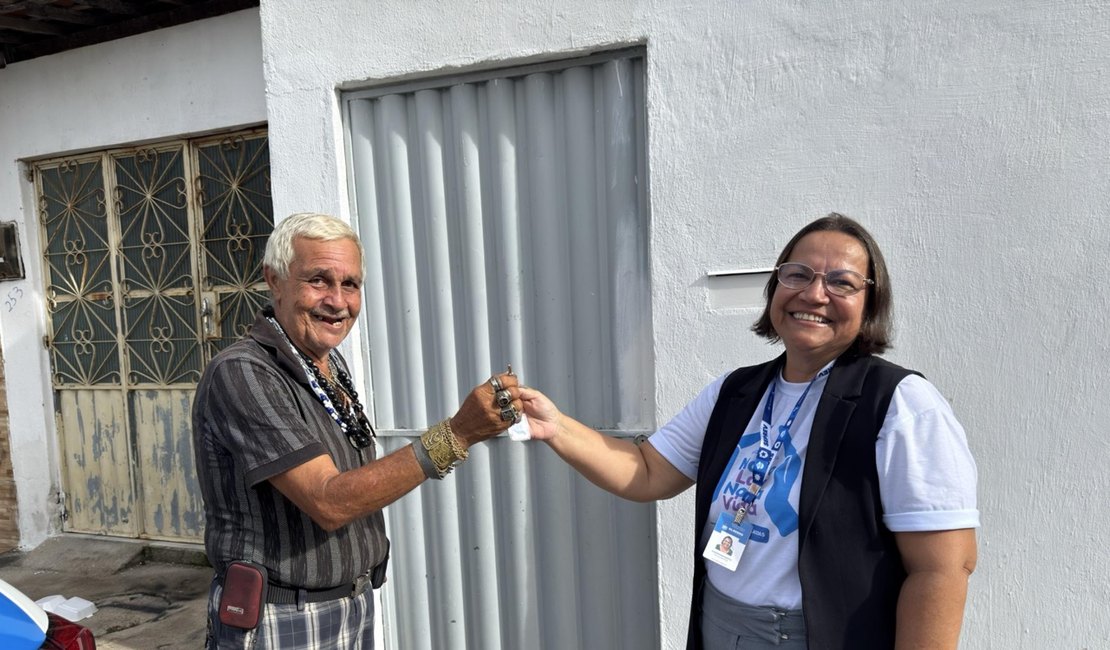 Programa Novo Lar, Nova Vida garante moradia digna para mais uma pessoa em situação de rua