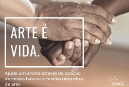 Campanha arrecada alimentos para artistas alagoanos