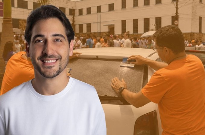 Guilherme Lopes abre campanha com grande adesivaço neste domingo, em Penedo