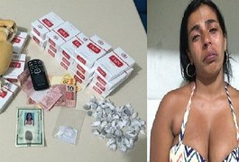 Mulher é presa ao tentar entrar com pães recheados de maconha em delegacia