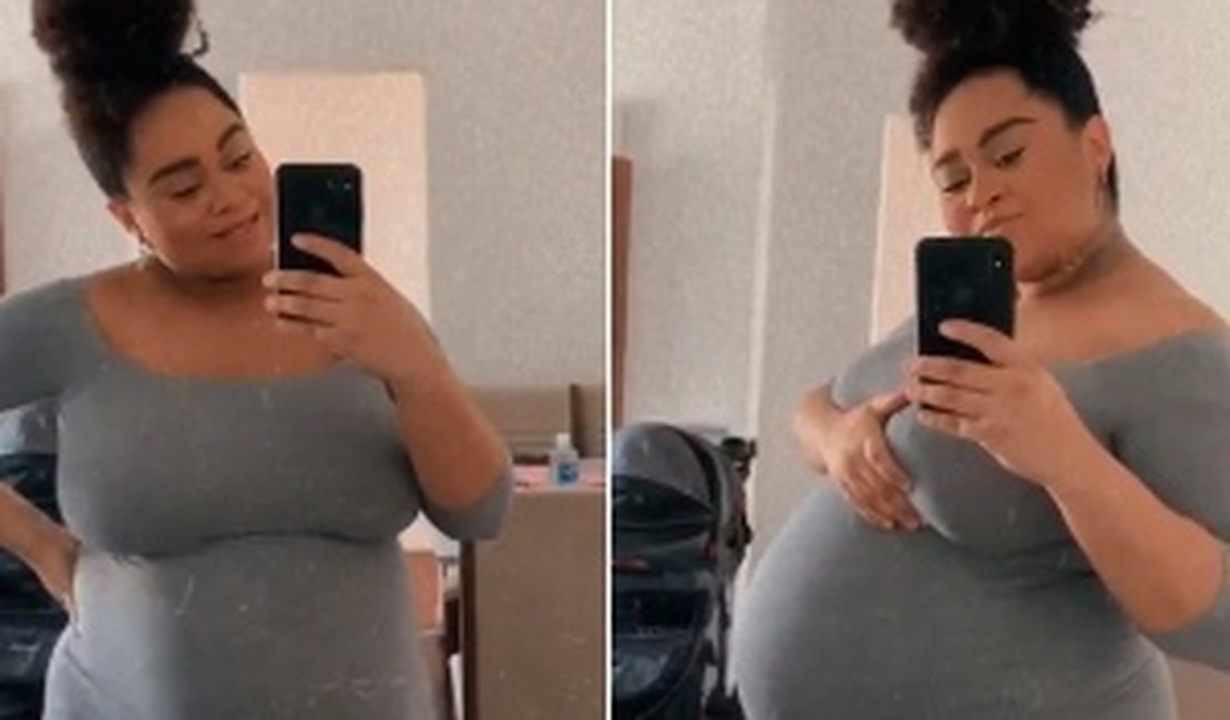 Rízia Cerqueira sobre gravidez: 'Não tem look para montar com essa barriga'