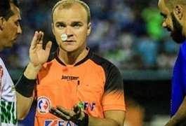 Denis Ribeiro Serafim apita ASA x CEO pela final da Copa Alagoas