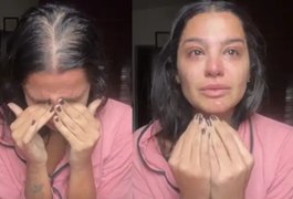 Ex-namorada chora após vídeo de Cartolouco negando agressões: 'Mentiroso e manipulador'