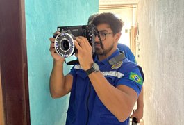 Polícia Científica estreia tecnologia ForensScope em perícia de duplo homicídio em Maceió