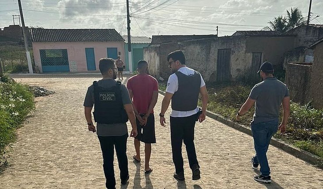 Homem que estava foragido após estaquear a ex é capturado no interior alagoano