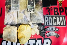 Cheiro peculiar denuncia uso de drogas e tráfico no Bairro Bonsucesso; suspeitos foram presos