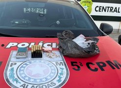Polícia Militar apreende crack e cocaína após denúncias em Maceió e Marechal Deodoro