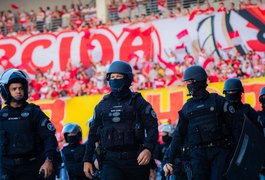 PM mobiliza cerca de 180 policiais para partida entre CRB e Vitória no próximo sábado