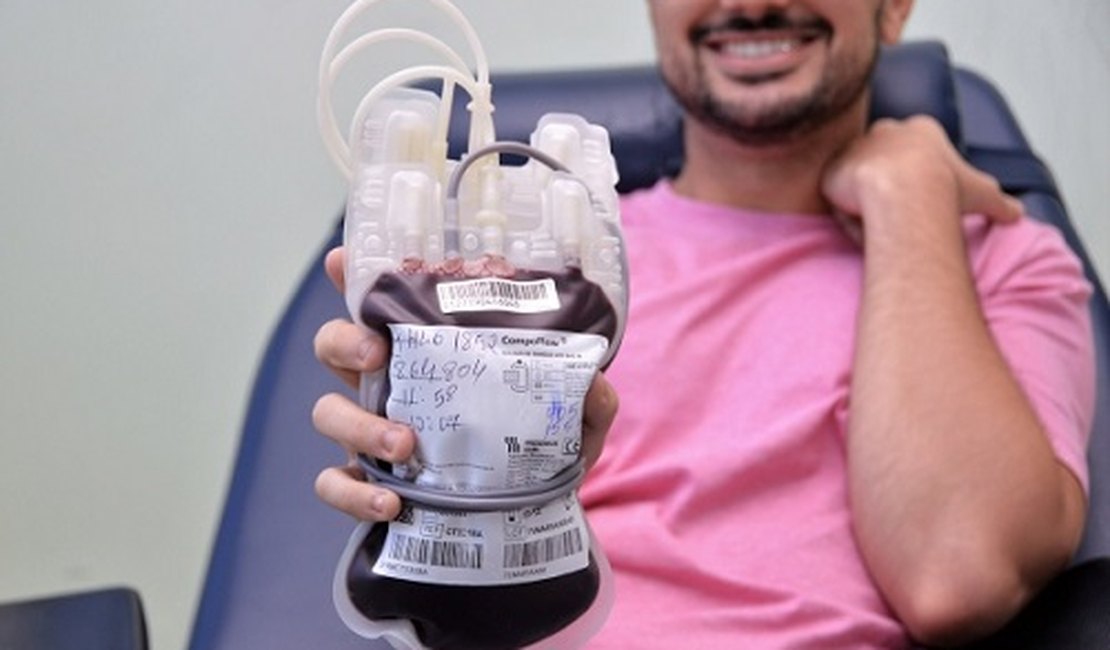 Baixo estoque: Hemoal precisa de doações de sangue para o Carnaval