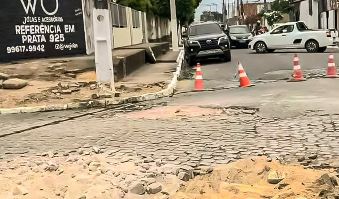 Importante obra vai eliminar ponto crítico de trânsito no bairro Baixão, em Arapiraca