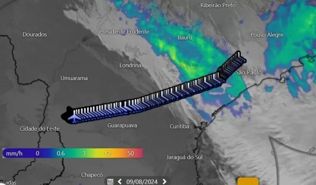 Pesquisador da Ufal afirma que avião da Voepass enfrentou zona crítica por 8 minutos; entenda