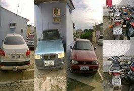 Operação da PC prende trê pessoas e apreende cinco veículos em Batalha