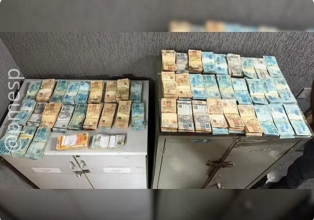 Foragido é preso com quase R$ 500 mil dentro de caixa de chocolates em SP