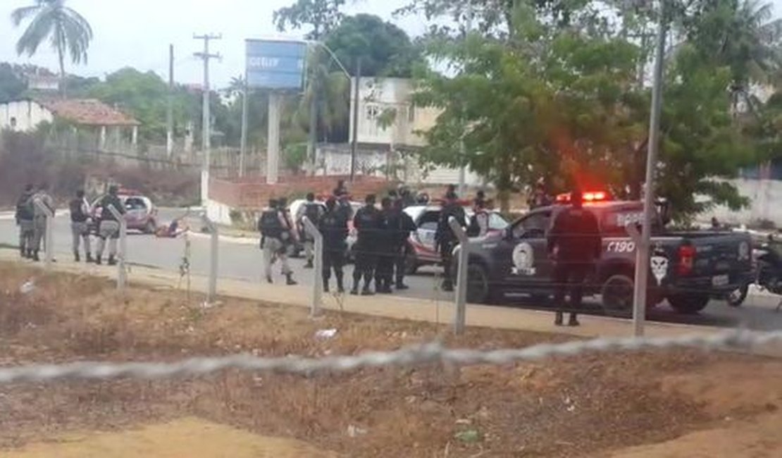 PM que surtou e roubou viatura é transferido para o Presídio Militar