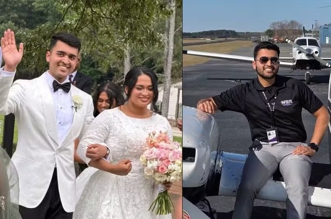 Noiva fica presa ao lado do marido morto por quase seis horas após queda de helicóptero nos EUA