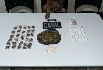 Polícia Militar localiza drogas escondidas em ruas do bairro Canafístula, em Arapiraca