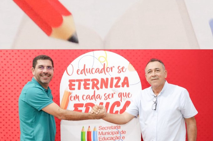 Prefeito Ricardo Paranhos homenageia professores e anuncia confraternização em Jaramataia