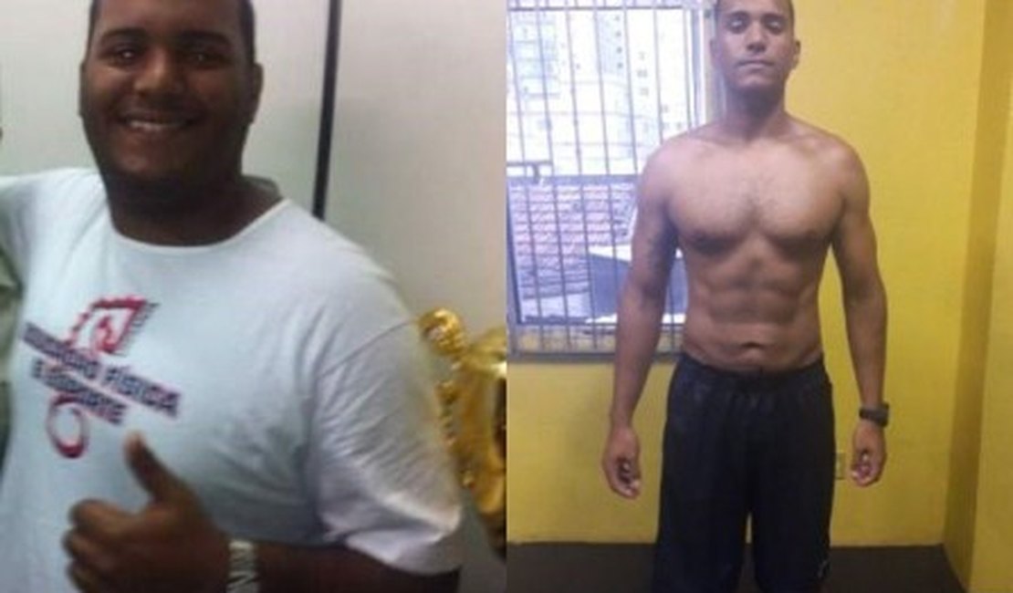 Jovem muda hábitos, perde 40 kg em 18 meses e vira personal trainer